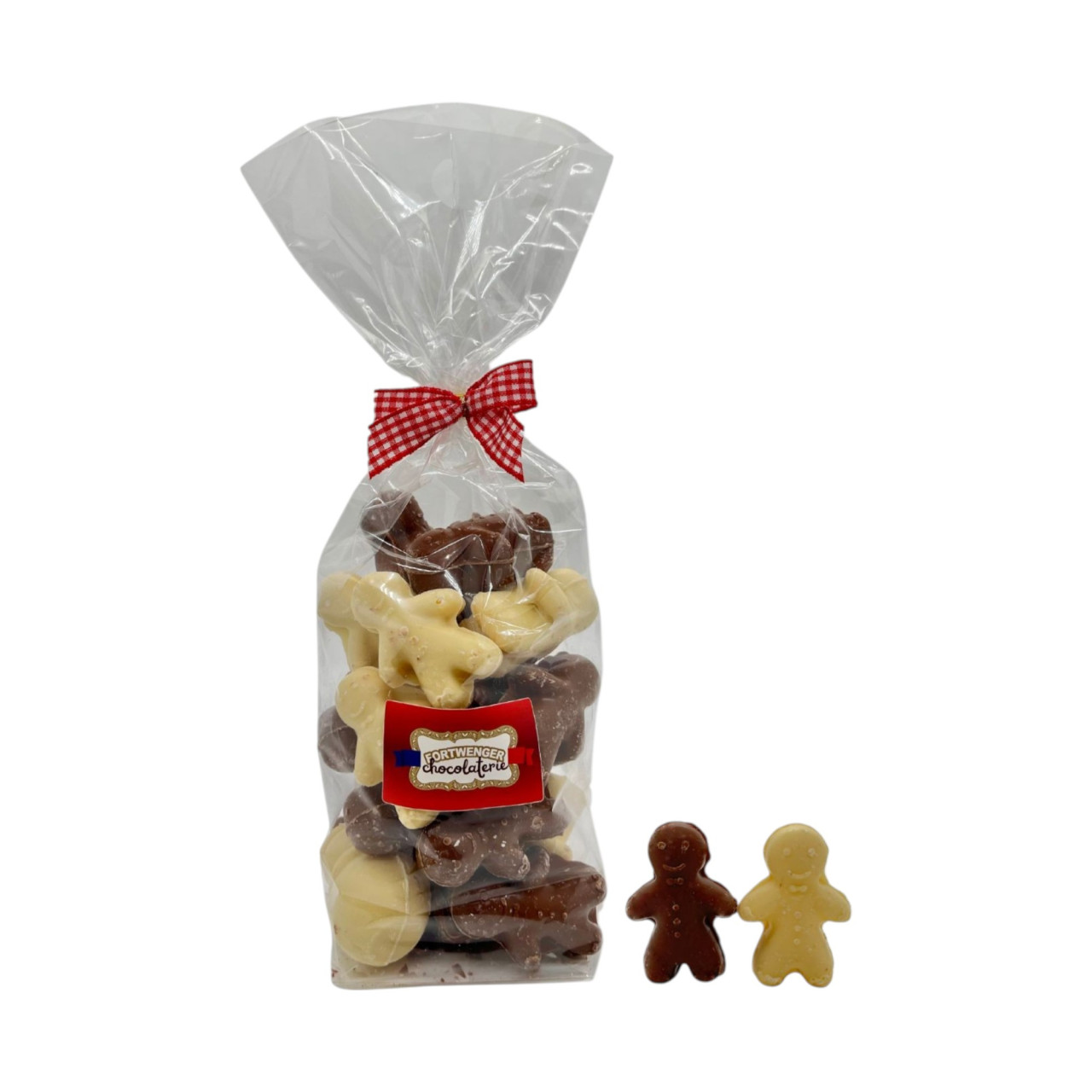 Assortiment mini Mannele - Chocolat lait et blanc 200g