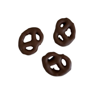 Mini bretzels salés enrobés Fortwenger / ancel - Chocolat noir