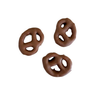 Mini bretzels salés enrobés Fortwenger / ancel - Chocolat lait Mini bretzels salés enrobés Fortwenger / ancel - Chocolat lait
