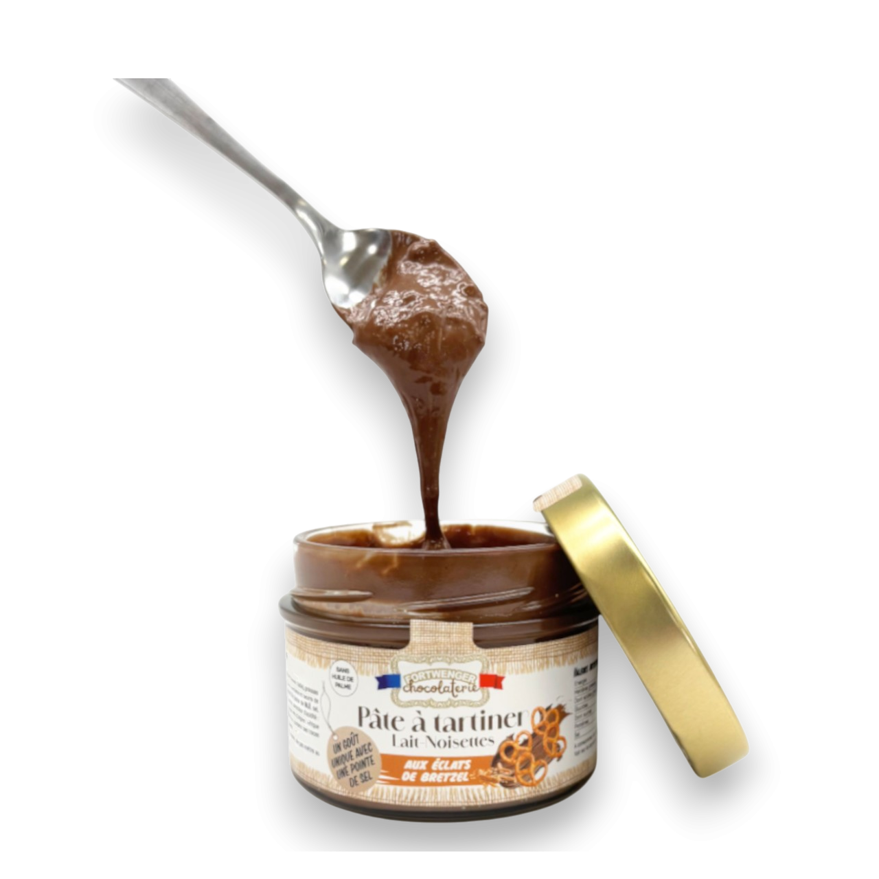 Pâte à tartiner Lait et bretzel 250g