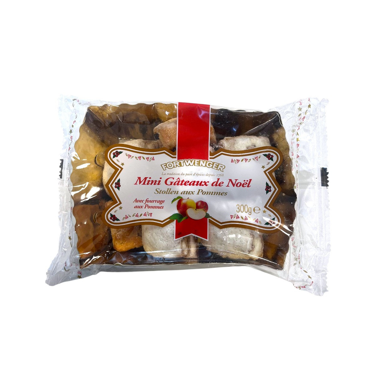 Bouchées de Stollen à la pomme 300g