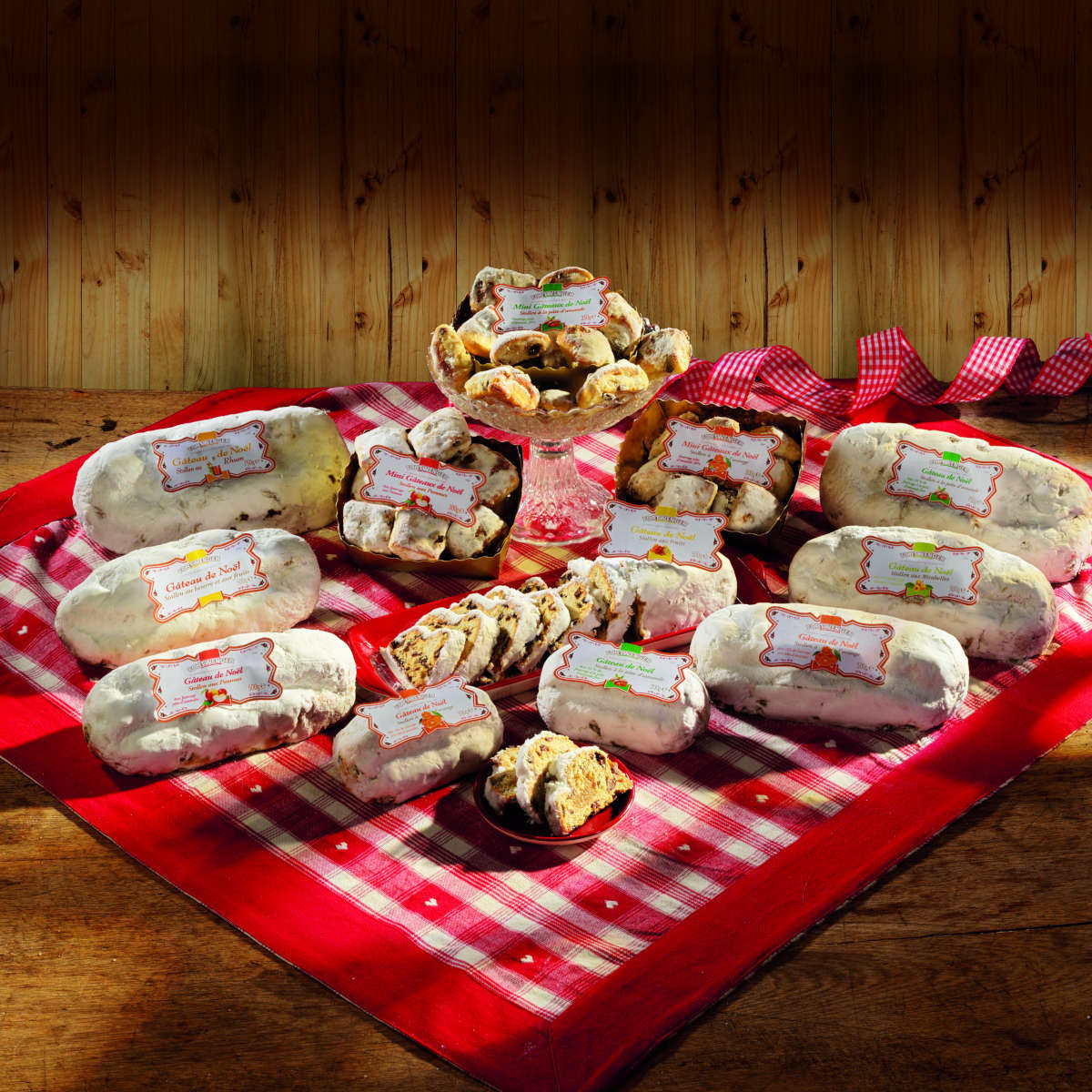 Stollen à l'orange et pâte d’amande 200g