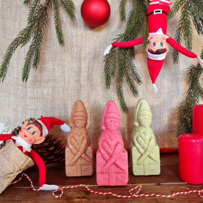 Lutin farceur chocolat blanc & caramel beurre salé 100g