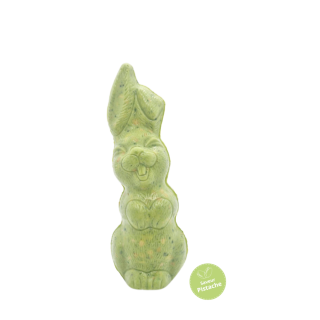 Lapin souriant - Chocolat blanc & pistache 100g - Dubaï Style