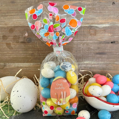 Oeufs acidulés dragéifiés multicolores 200g