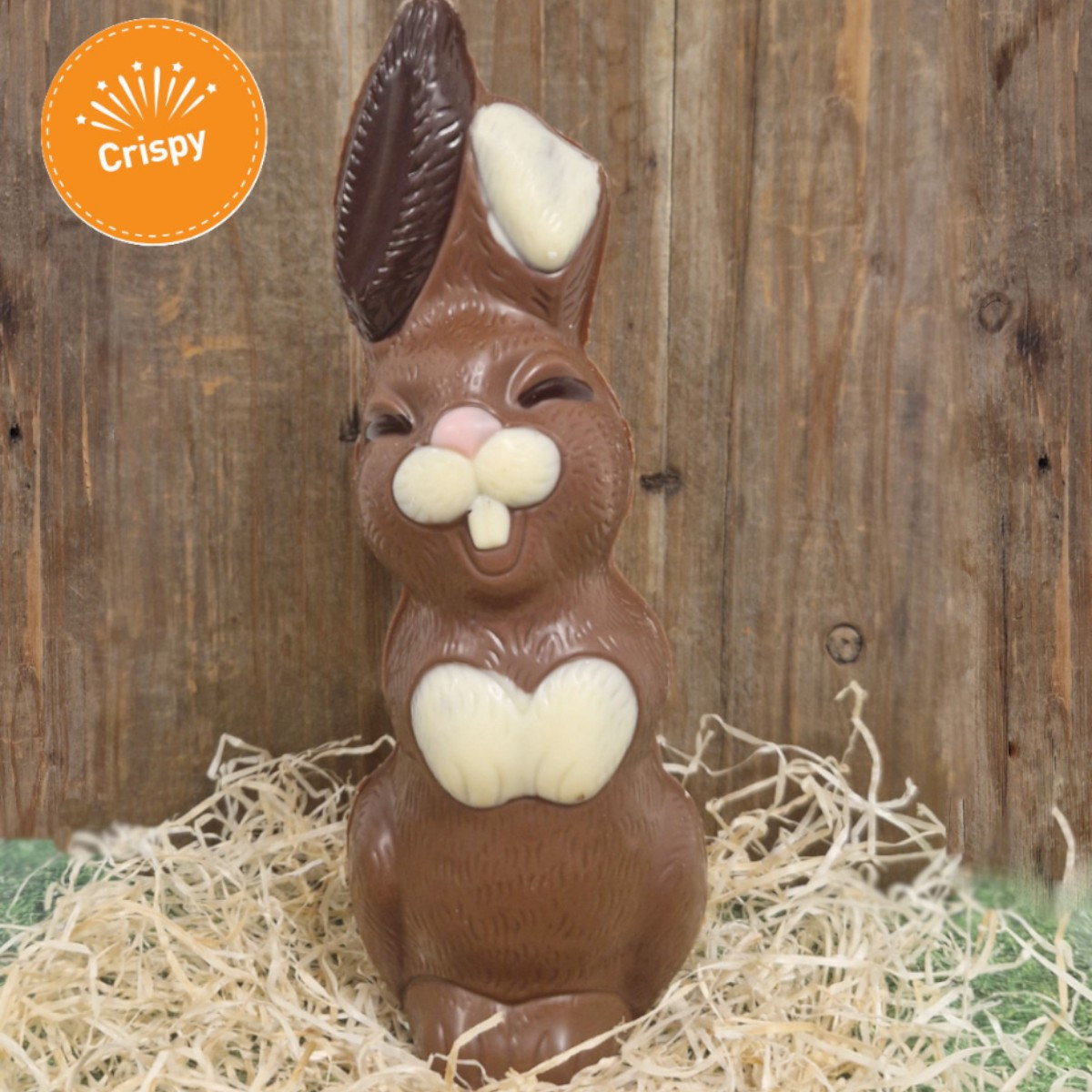 Lapin souriant - Chocolat lait Crispy 250g
