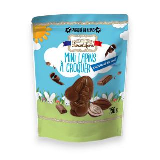Mini lapin doypack - Chocolat lait 150g
