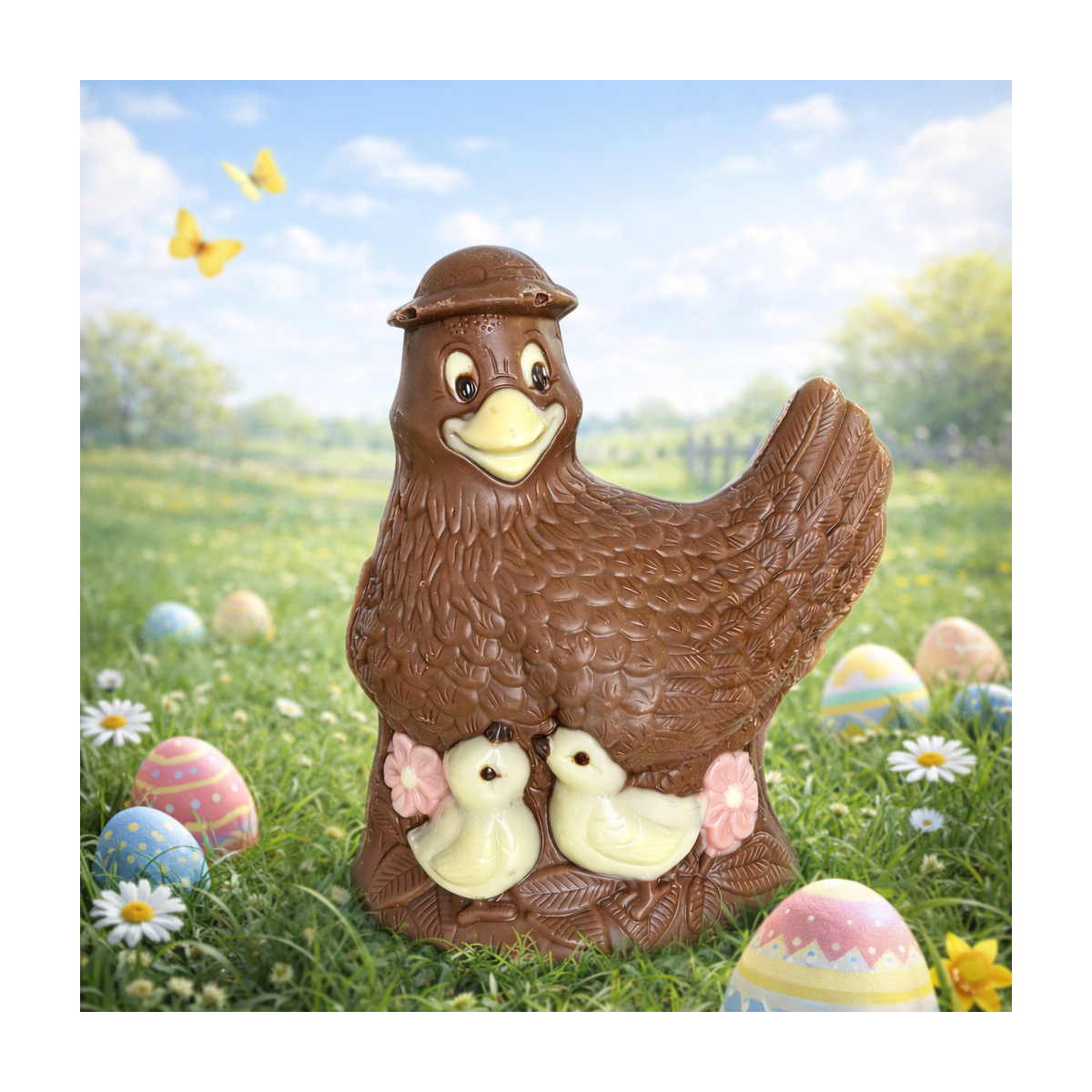 Cocotte la poule - Chocolat lait 350g