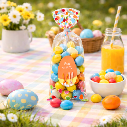 Oeufs acidulés dragéifiés multicolores 200g