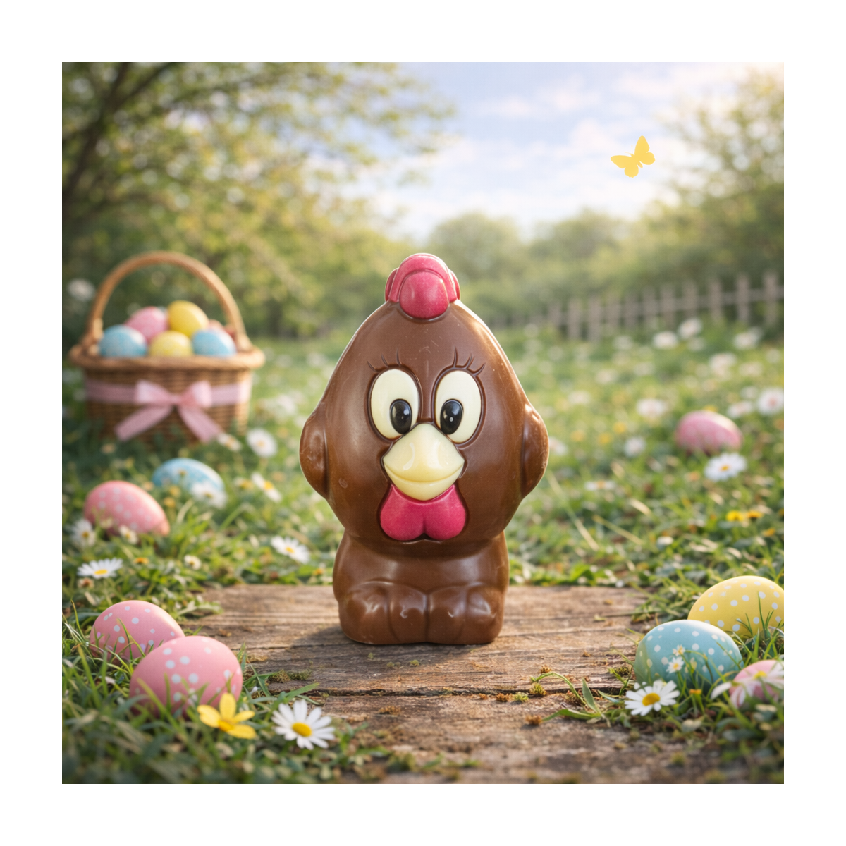 Mini poule - Chocolat lait 100g