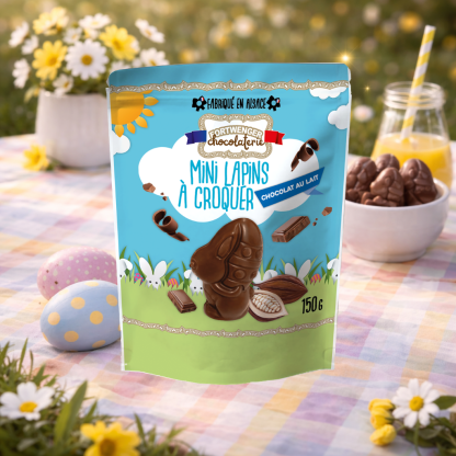 Mini lapin doypack - Chocolat lait 150g