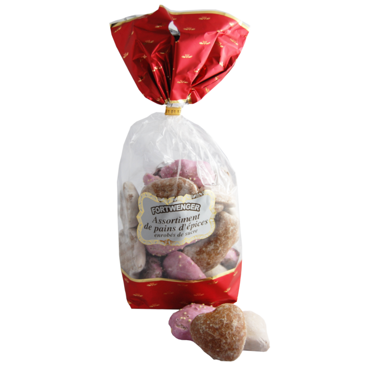 Sachet assortiment de pains d'épices au sucre 400g