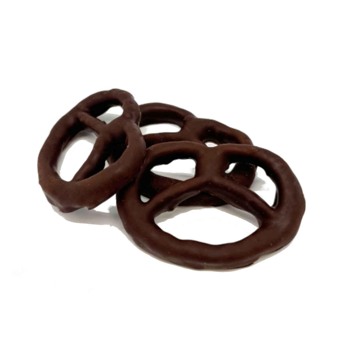 Bretzels salés enrobés chocolat noir 100g