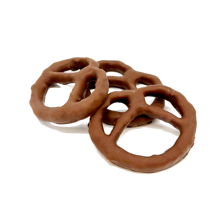Bretzels salés enrobés chocolat au lait 100g