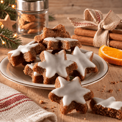 Les étoiles à la cannelle saveur orange 200g